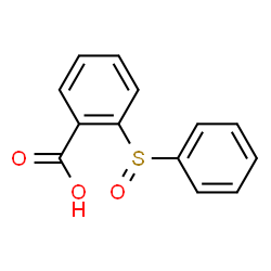 ChemSpider 2D Image | 2-(Phenylsulfinyl)benzoic acid | C13H10O3S