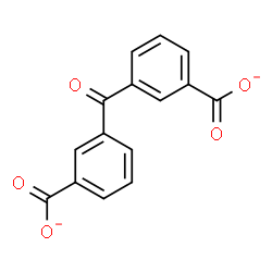 ChemSpider 2D Image | 3,3'-Carbonyldibenzoate | C15H8O5