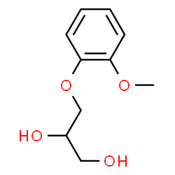 ChemSpider 2D Image | Guaifenesin | C10H14O4