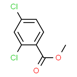 ChemSpider 2D Image | METHYL 2,4-DICHLOROBENZOATE | C8H6Cl2O2