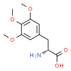 ChemSpider 2D Image | 3,5-Dimethoxy-O-methyl-D-tyrosine | C12H17NO5