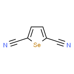 ChemSpider 2D Image | 2,5-Selenophenedicarbonitrile | C6H2N2Se