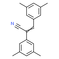 ChemSpider 2D Image | 2,3-Bis(3,5-dimethylphenyl)acrylonitrile | C19H19N