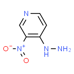 ChemSpider 2D Image | 4-Hydrazino-3-nitropyridine | C5H6N4O2