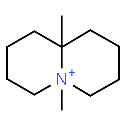 ChemSpider 2D Image | 5,9a-Dimethyloctahydro-2H-quinolizinium | C11H22N