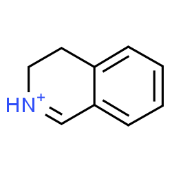 ChemSpider 2D Image | 3,4-Dihydroisoquinolinium | C9H10N