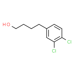 ChemSpider 2D Image | 4-(3,4-Dichlorophenyl)-1-butanol | C10H12Cl2O