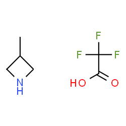 ChemSpider 2D Image | 3-Methylazetidine trifluoroacetate (1:1) | C6H10F3NO2