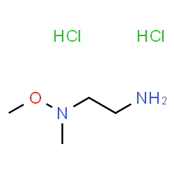 ChemSpider 2D Image | N-Methoxy-N-methyl-1,2-ethanediamine dihydrochloride | C4H14Cl2N2O