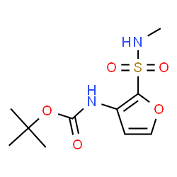 ChemSpider 2D Image | 2-Methyl-2-propanyl [2-(methylsulfamoyl)-3-furyl]carbamate | C10H16N2O5S