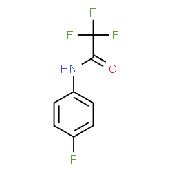 ChemSpider 2D Image | 2,2,2-Trifluoro-N-(4-fluorophenyl)acetamide | C8H5F4NO