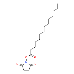 ChemSpider 2D Image | SUCCINIMIDYL MYRISTATE | C18H31NO4