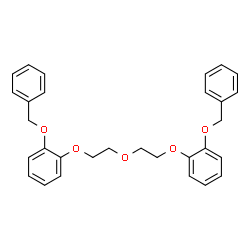 ChemSpider 2D Image | 1,1'-[Oxybis(2,1-ethanediyloxy)]bis[2-(benzyloxy)benzene] | C30H30O5