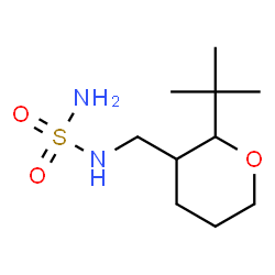 ChemSpider 2D Image | N-{[2-(2-Methyl-2-propanyl)tetrahydro-2H-pyran-3-yl]methyl}sulfuric diamide | C10H22N2O3S
