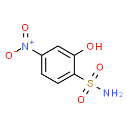 ChemSpider 2D Image | 2-Hydroxy-4-nitrobenzenesulfonamide | C6H6N2O5S