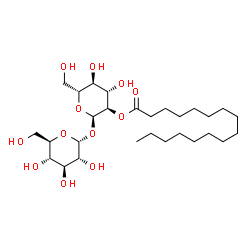 ChemSpider 2D Image | 2-O-palmitoyl-alpha,alpha-trehalose | C28H52O12