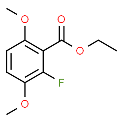 ChemSpider 2D Image | Ethyl 2-fluoro-3,6-dimethoxybenzoate | C11H13FO4