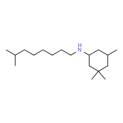 ChemSpider 2D Image | 3,3,5-Trimethyl-N-(7-methyloctyl)cyclohexanamine | C18H37N