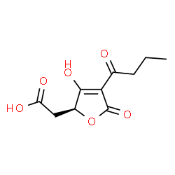 ChemSpider 2D Image | (-)-carlosic acid | C10H12O6