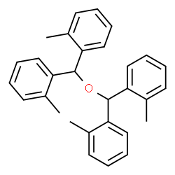 ChemSpider 2D Image | 1,1',1'',1'''-(Oxydimethanetriyl)tetrakis(2-methylbenzene) | C30H30O