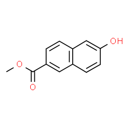 ChemSpider 2D Image | Methyl 6-hydroxy-2-naphthoate | C12H10O3
