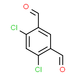 ChemSpider 2D Image | 4,6-Dichloroisophthalaldehyde | C8H4Cl2O2
