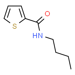 ChemSpider 2D Image | N-Butyl-2-thiophenecarboxamide | C9H13NOS