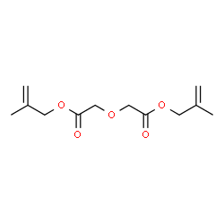 ChemSpider 2D Image | Bis(2-methyl-2-propen-1-yl) 2,2'-oxydiacetate | C12H18O5