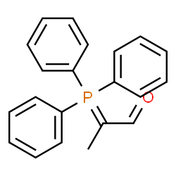 ChemSpider 2D Image | 1-Formylethylidenetriphenylphosphorane | C21H19OP