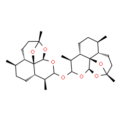 ChemSpider 2D Image | (1S,4S,5R,8S,9S,12R,13R,1'S,4'S,5'R,8'S,9'S,12'R,13'R)-10,10'-Oxybis(1,5,9-trimethyl-11,14,15-trioxatetracyclo[10.2.1.0~4,13~.0~8,13~]pentadecane) | C30H46O7