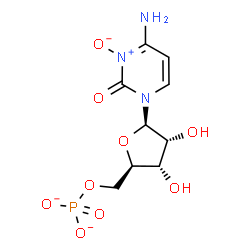 ChemSpider 2D Image | 5'-O-Phosphonatocytidine3-oxide | C9H12N3O9P