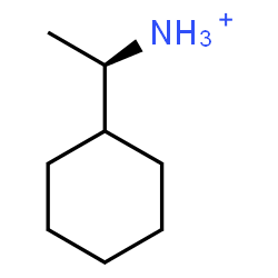 ChemSpider 2D Image | (1R)-1-Cyclohexylethanaminium | C8H18N