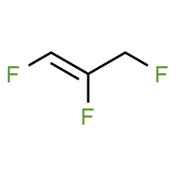 ChemSpider 2D Image | (1Z)-1,2,3-Trifluoro-1-propene | C3H3F3