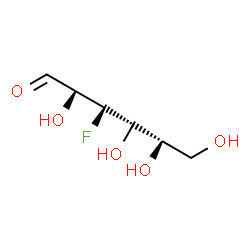 ChemSpider 2D Image | 3-Deoxy-3-fluoro-L-threo-hexose | C6H11FO5