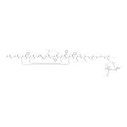 ChemSpider 2D Image | GE-137 | C156H212N34O52S8