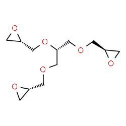 ChemSpider 2D Image | (2S,2'R,2''S)-2,2',2''-[(2s)-1,2,3-Propanetriyltris(oxymethylene)]trioxirane | C12H20O6