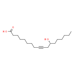ChemSpider 2D Image | Ricinstearolic acid | C18H32O3