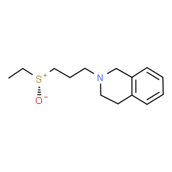 ChemSpider 2D Image | [3-(3,4-Dihydro-2(1H)-isoquinolinyl)propyl](ethyl)sulfoniumolate | C14H21NOS