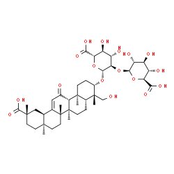 ChemSpider 2D Image | LICORICESAPONIN G2 | C42H62O17