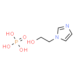 ChemSpider 2D Image | IMIDAZOLYLETHANOL PHOSPHATE | C5H11N2O5P