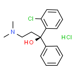 ChemSpider 2D Image | (R)-clofedanol hydrochloride | C17H21Cl2NO