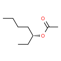 ChemSpider 2D Image | (3R)-3-Heptanyl acetate | C9H18O2