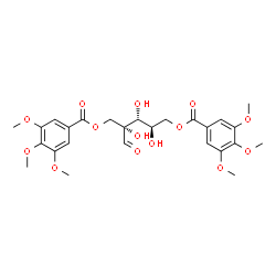 ChemSpider 2D Image | HAMAMELITANNIN HEXAMETHYL ETHER | C26H32O14