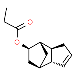 ChemSpider 2D Image | (1R,2S,6S,7S,8R)-Tricyclo[5.2.1.0~2,6~]dec-3-en-8-yl propionate | C13H18O2