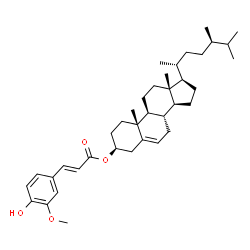 ChemSpider 2D Image | CAMPESTERYL FERULATE | C38H56O4