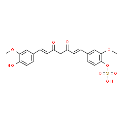 ChemSpider 2D Image | CURCUMIN SULFATE | C21H20O9S