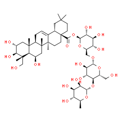 ChemSpider 2D Image | TERMINOLOSIDE | C48H78O20