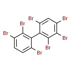 ChemSpider 2D Image | 2,2',3,3',4,6,6'-Heptabromobiphenyl | C12H3Br7