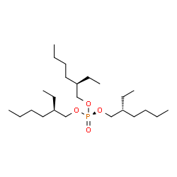 ChemSpider 2D Image | Tris[(2R)-2-ethylhexyl] phosphate | C24H51O4P