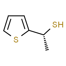 ChemSpider 2D Image | (1R)-1-(2-Thienyl)ethanethiol | C6H8S2